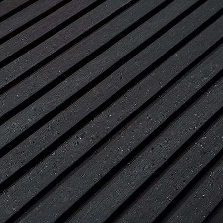 Стеновая панель CM Wall, 4000x219x26 мм, black wood (черное дерево)