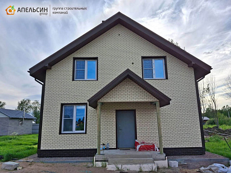 Монтаж фасадных панелей Grand Line Design д. Коккорево
