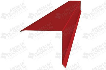 Планка торцевая Металл Профиль, PURMAN 0.5, 95х120х2000 мм, цвета по каталогу RAL и RR