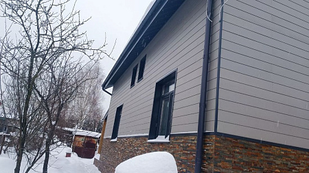 Фиброцементный сайдинг FCSPRO Смус Клик, 3000x190x10 мм, F52 (Жемчужный минерал)