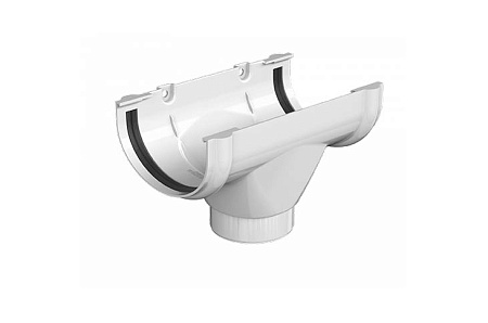 Воронка желоба Технониколь ОПТИМА, белый