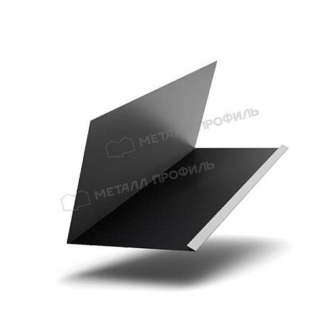 Планка примыкания верхняя к трубе FASTCLICK NormanMP 0.5, 50х240х2000 RAL 9005 черный Планка примыкания верхняя к трубе FASTCLICK NormanMP 0.5, 50х240х2000 RAL 9005 черный