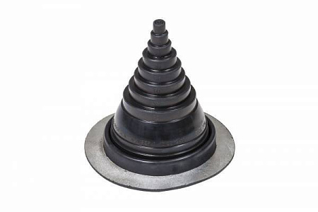 Roofseal - 1 уплотнитель Ø 12-90 мм Vilpe (Вилпе) черный