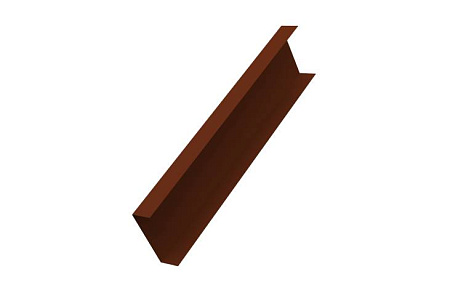 Декоративная накладка на столб жалюзи Grand Line Milan, Tokyo, 0,5 Satin, RAL 3009 оксидно-красный