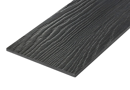 Фиброцементный сайдинг FCSPRO Декор Вуд Классик 3000x190x10 мм (Металлик файнлайн антроцит)