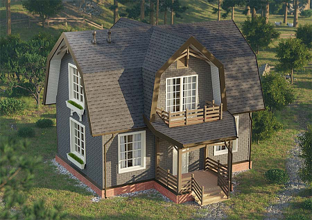 Ламинированная битумная черепица Docke Dragon EUROPA, Серый, 2,38 м2/уп