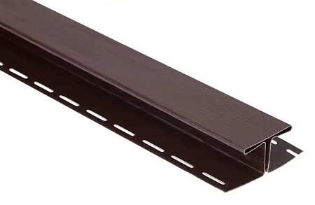 Соединительная Н-планка Альта Профиль Blockhouse (Блокхаус), 3000 мм, коричневый Соединительная Н-планка Альта Профиль Blockhouse (Блокхаус), 3000 мм, коричневый