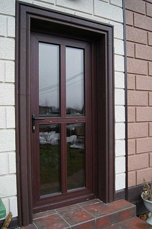 Угол наличника Классик Альта-Декор, 320х320 мм, коричневый Угол наличника Классик Альта-Декор, 320х320 мм, коричневый