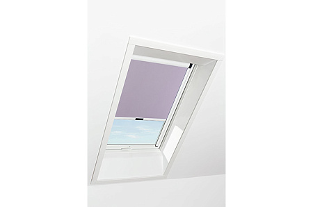 Штора рулонная затемняющая Roto ZRV M, 114x118, лиловая