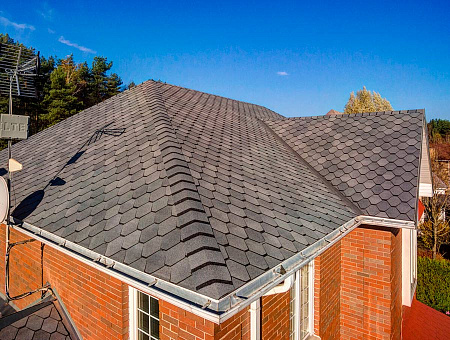 Гибкая черепица Технониколь Shinglas Вестерн, ниагара, 1,5 м2/упак