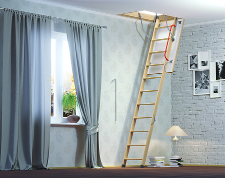 Чердачная лестница Docke PREMIUM, 70х120х300 см