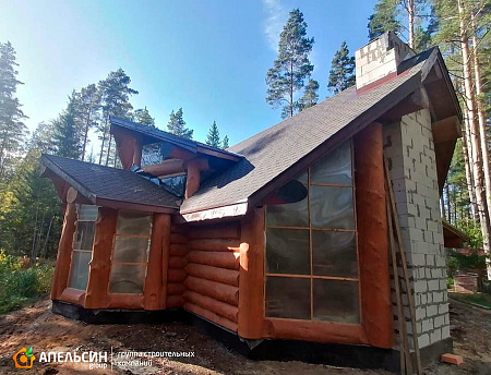 Монтаж кровли мягкой черепицей в пос. Рябово Монтаж кровли мягкой черепицей в пос. Рябово