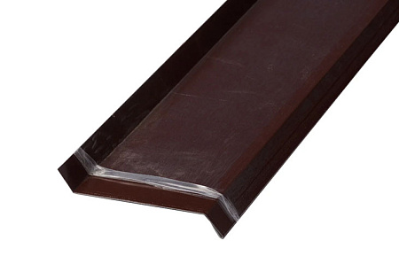 Отлив FCS 50 мм, 2м, RAL 8017, коричневый