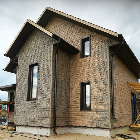 J-планка Ю-Пласт Сланец, 3050 мм, цвет светло-серый