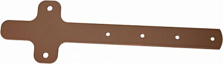 Удлиннитель кронштейна металл Стандарт Альта Профиль, D115 мм, коричневый