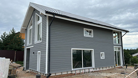 Фиброцементный сайдинг FCS Wood Line (паз-паз), 3000x190x10 мм, F54