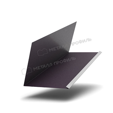 Планка примыкания верхняя к трубе FASTCLICK VALORI 0.5, 250х240х2000 Violet Планка примыкания верхняя к трубе FASTCLICK VALORI 0.5, 250х240х2000 Violet