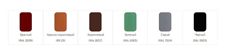 Колпак кровельный Krovent HupCap 110 New, красный