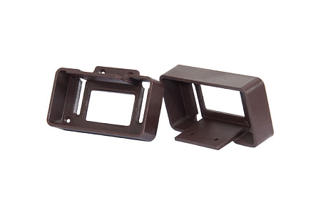 Крепление перила POLIVAN SINGARAJA прямое, 42x60x100 мм, коричневый Крепление перила POLIVAN SINGARAJA прямое, 42x60x100 мм, коричневый