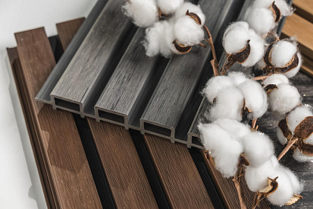 Стеновая панель CM Wall, 4000x219x26 мм, stone grey (стоун грэй)