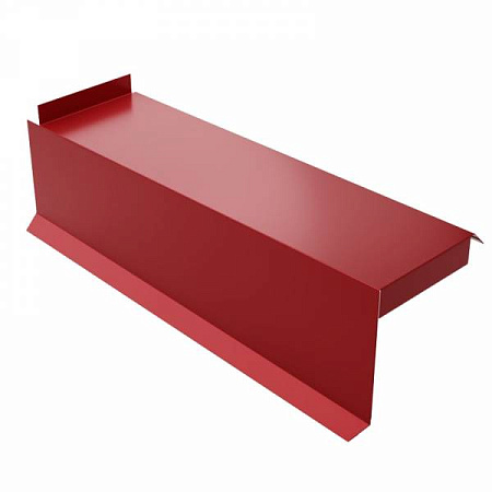 Планка сегментная торцевая левая Металл Профиль, PURETAN 0.5, 400 мм, цвета по каталогу RAL и RR