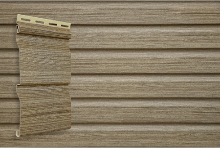 Металлический сайдинг Гранд Лайн / Grand Line профиль Корабельная доска, Tundra 3,0 м, кедр