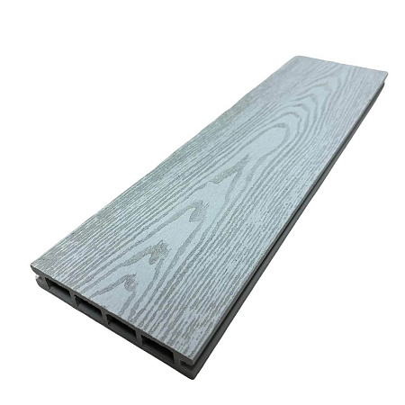 Террасная доска из МПК 140х22х6000, жемчуг