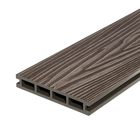 Террасная доска CM Decking Country, 3000x150x24 мм, венге (Темный орех)