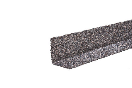 Угол внутренний металлический (50х50х1250 мм) гранулят Технониколь Hauberk, бельгийский