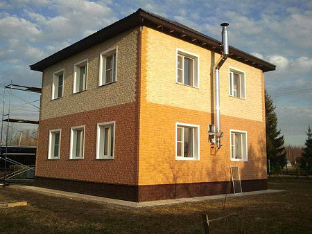 Фасадные панели Docke PREMIUM Stein, 1098х400 мм, бронзовый