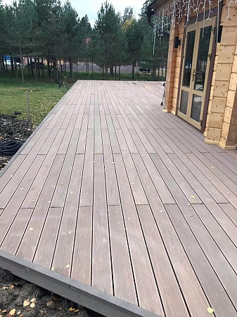 Панель универсальная CM Decking 3D, 3000х150х10, Мербау