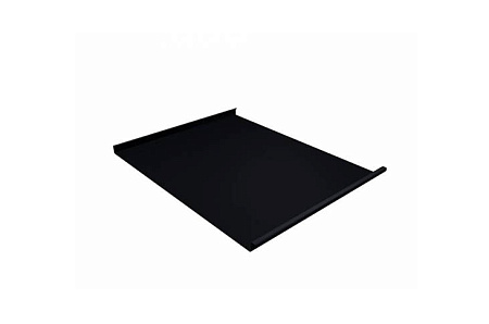 Фальц двойной стоячий Grand Line, Velur X 0.5, RAL 9005 черный янтарь