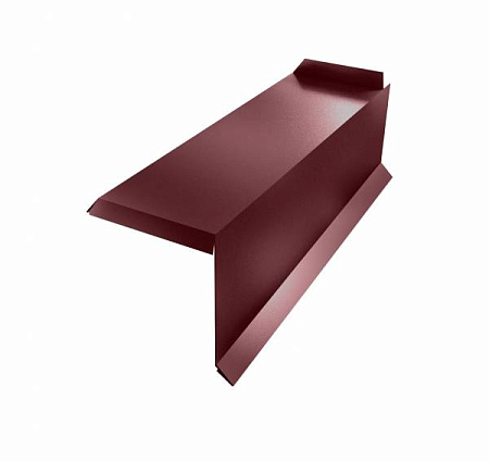 Сегментная торцевая планка правая 20 мм Grand Line (Гранд Лайн), покрытие Rooftop бархат 0.5, цвета по каталогу RAL и RR