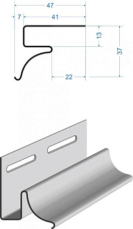 Молдинг Docke PREMIUM, 3000 мм, шоколад