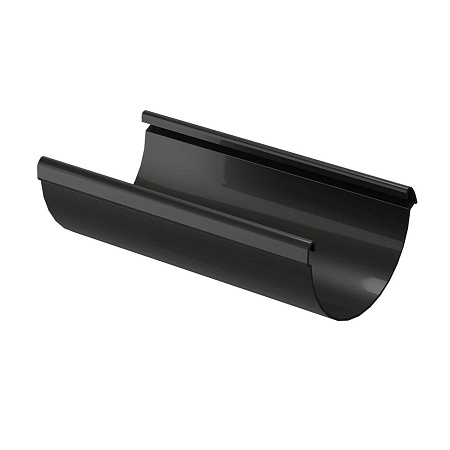 Желоб водосточный 1500 мм, D120 мм Деке Премиум / Docke Premium, Карбон