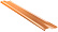 Прижимная планка Eurovent Flex Line ALU, 2 м. RAL 8029 медный