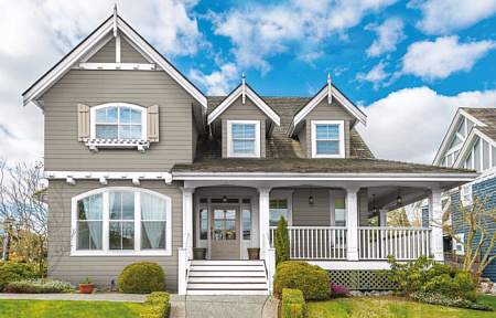 Фиброцементная фасадная доска Фибратек, 3000х300х8 мм, серый