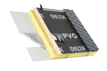 Гидро- и Пароизоляционная пленка DELTA PVG PLUS 1,5х50м 75м²