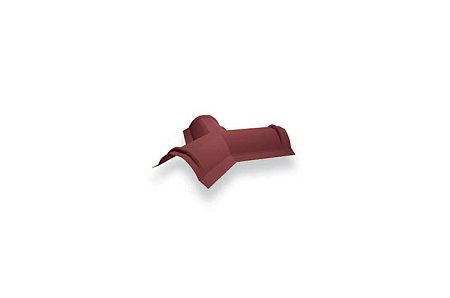 Тройник Y-образный для полукруглого конька Grand Line, Velur X 0.5, цвета по каталогу RAL и RR