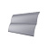 Металлический сайдинг Гранд Лайн / Grand Line профиль Блок-хаус new, Satin 0.5, цвет Ral 7004 (сигнально-серый)
