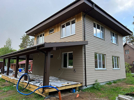 Фиброцементный сайдинг FCSPRO Вуд Классик, 3000x190x8 мм, F03 (Белый песок)