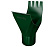 Воронка желоба Grand Line PU 125/90 мм, зеленый RAL 6005