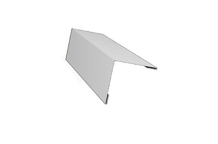 Планка завершающая 50х50 жалюзи Grand Line Milan, 0,5 Satin, RAL 9003 сигнальный белый