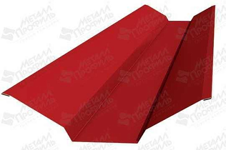 Планка ендовы верхняя Металл Профиль, VikingMP E 0.5, 76х76х2000 мм, цвета по каталогу RAL и RR