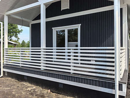 Сайдинг Timberblock Ю-Пласт, рейка фасадная, орех темный, 3000х275 Сайдинг Timberblock Ю-Пласт, рейка фасадная, орех темный, 3000х275