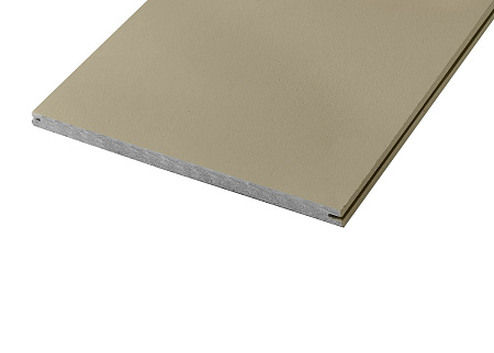 Фиброцементный сайдинг FCSPRO Смус Лайн (паз-паз), 3000x190x10 мм, F03 (Белый песок)