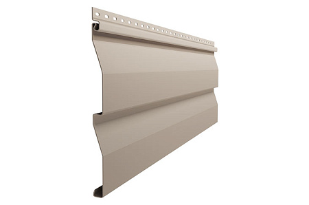 Сайдинг Docke Standard D4,5D корабельная доска, 3.0х0.230 м, крем-брюле
