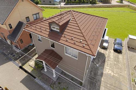 Композитная черепица Gerard Shake, 1250x371мм, chestnut