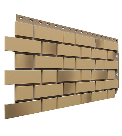 Фасадные панели Docke Premium Flemish, 1095x420 мм, золотой