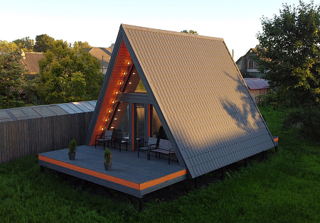 Металлочерепица Гранд Лайн / Grand Line, коллекция Классик, 0.5 Rooftop бархат Zn 180, цвет RAL 7024 (мокрый асфальт) Металлочерепица Гранд Лайн / Grand Line, коллекция Классик, 0.5 Rooftop бархат Zn 180, цвет RAL 7024 (мокрый асфальт)